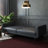 Gaige 78.5" Faux Leather Convertible Sofa/Futon-1231441566