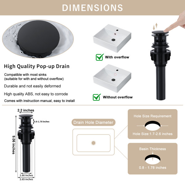 Product Dimensions