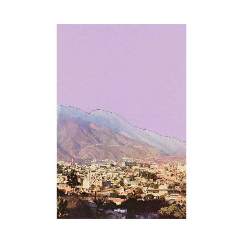 Lilac Skies by Cassia Beck - Wrapped Canvas Painting, 45.72cm H x 30.48cm W