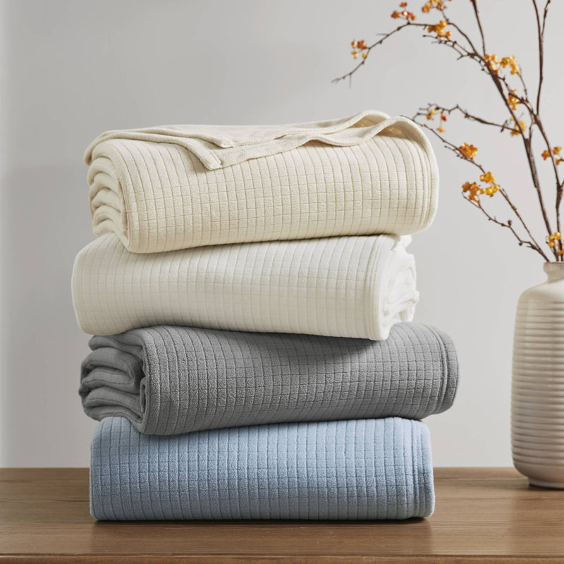 Couverture 100% polyester pour très grand lit