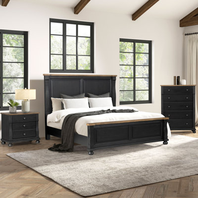 Ensemble de chambre à coucher 3 pièces Alfons