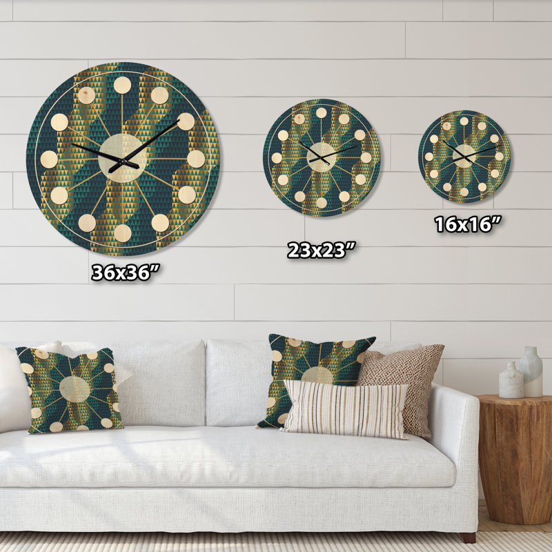 Horloge murale H, Moyen
