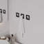 Neveen Wall Key Organizer with Hooks- Triple