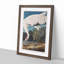 Hooping Crane Bird by John Audubon - Picture Frame Painting Print on MDF-55580133-55580134