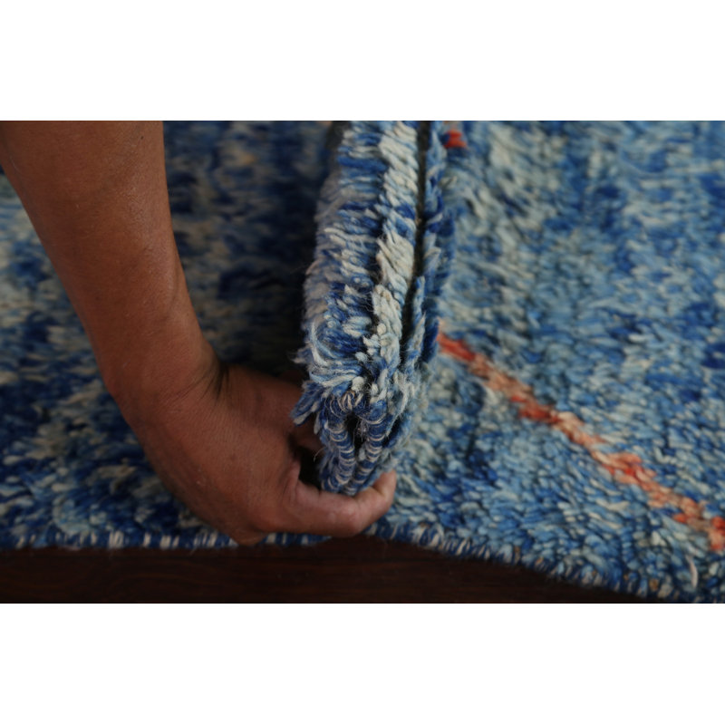 One-of-a-Kind Area Rug Blue
