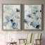 Indigo Ginkgo I - peinture sur toile 2 pièces-188328444-188328419