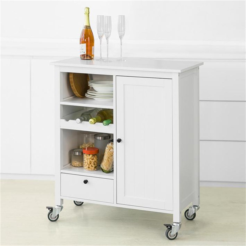 Ridge Wood Wood Kitchen Cart
