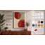Overlapping Forms Minimalist - Wrapped Canvas-1810418004-1810418005