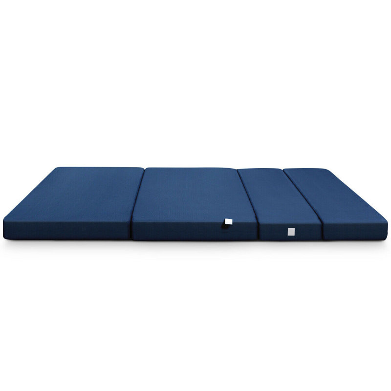 Miriam 4'' Memory Foam Futon Mattress Futon  Mattress
