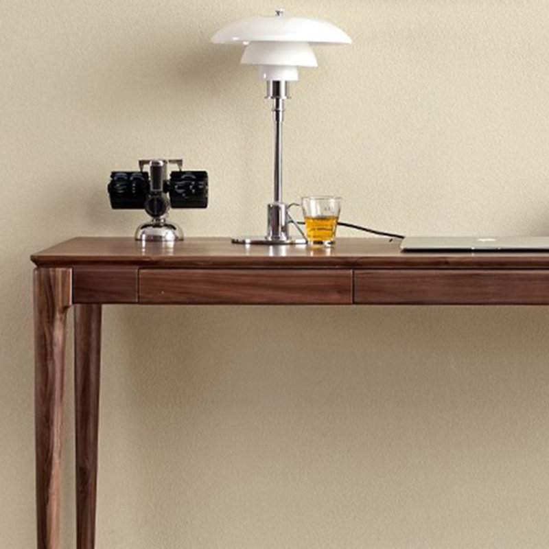 Bureau de style rétro, H 29,52 po x l 55,11 po x P 23,62 po