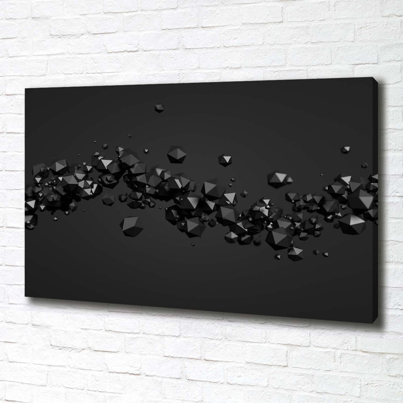 3D Abstraction - Wrapped Canvas Print