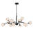 Walker 12-Light Matte Black Chandelier