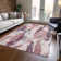 Machine Washable Indoor/Outdoor Claudian ACN1597 Blush Rug