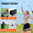 VEVOR Mesh Badminton with Carrying Case