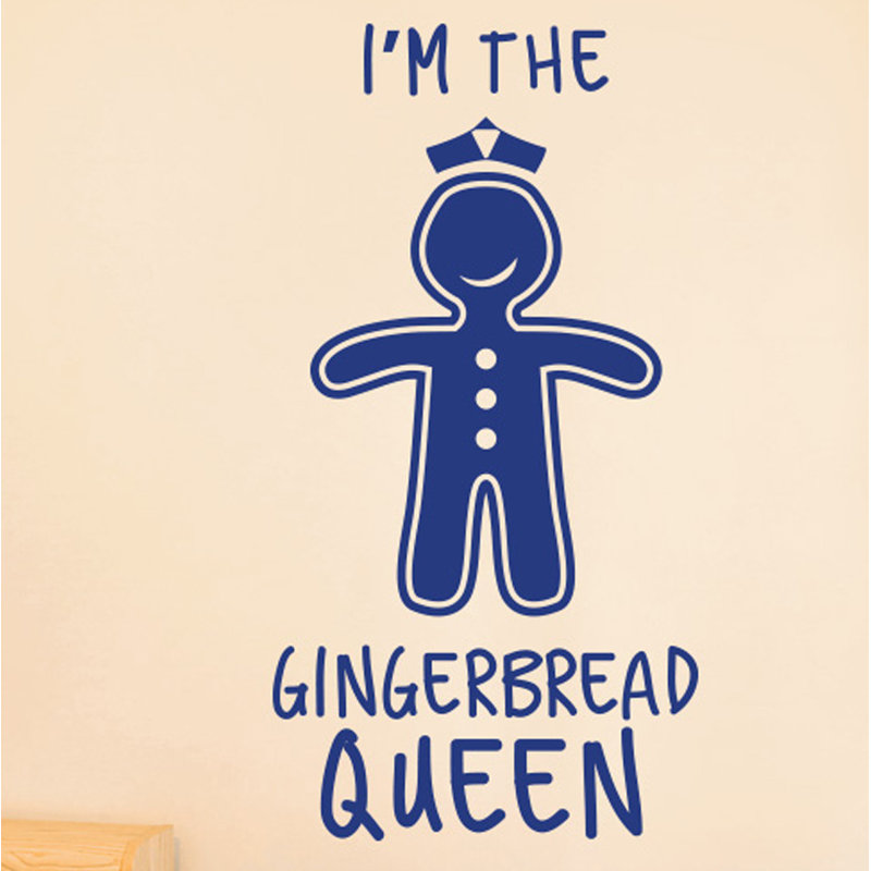 Wall Decal, Dark Blue, Large