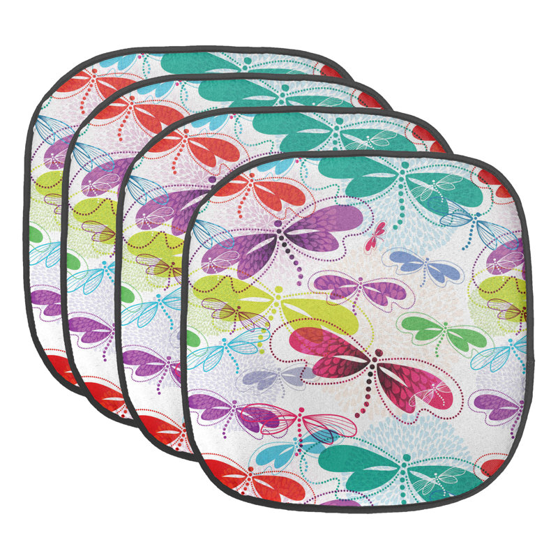 Coussin de siège papillon