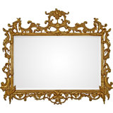 Lady Marlowe Flat Beveled Wall Mirror