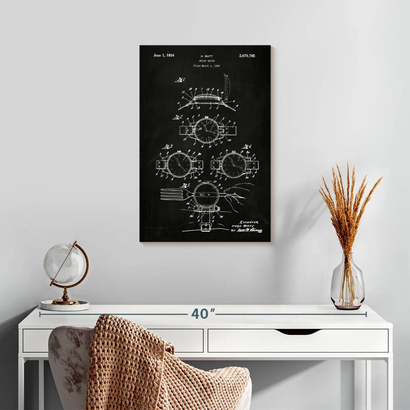 Montre au poignet BW Kynaat, H 24 po x l 16 po