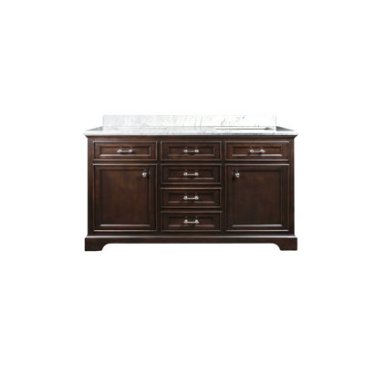Ensemble de meuble-lavabo double 61 po Harkness