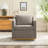 Modern Farmhouse Easy Assembly Upholstered Swivel Armchair-47944553