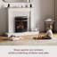 Buckton 1 Panel Steel Fireplace Screen