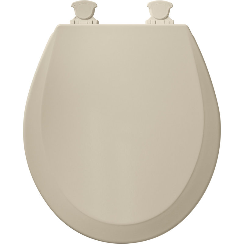 500EC Round Toilet Seat, Almond
