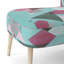 Chaise d'appoint rembourrée Geometric Hexagons-1865171620