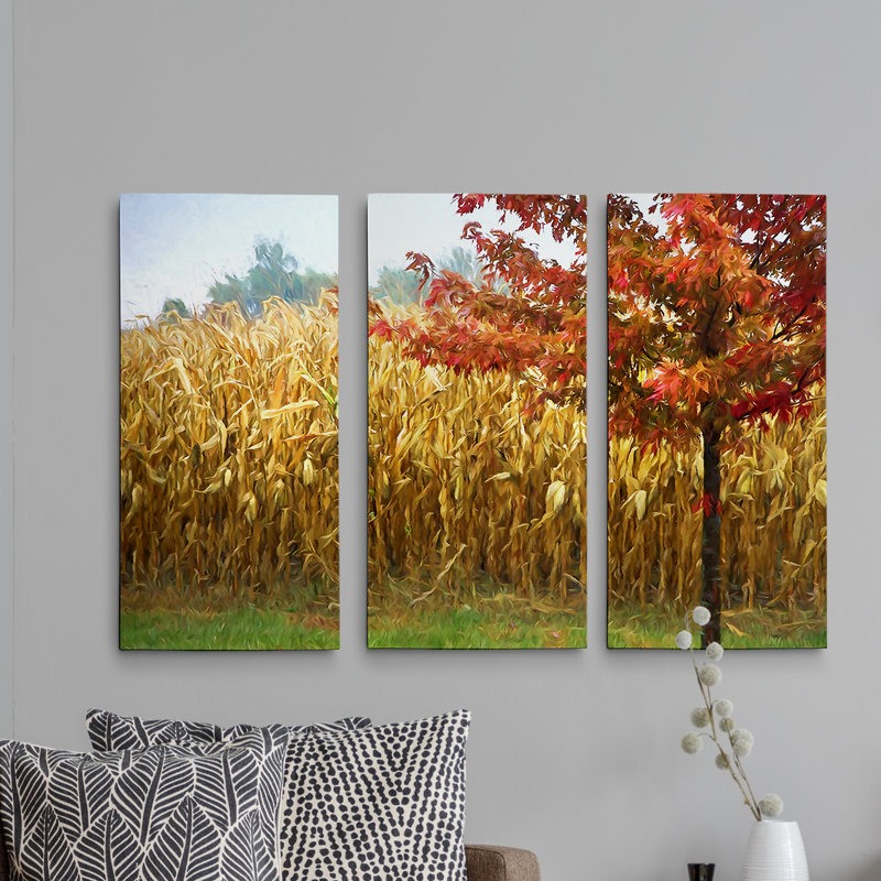 3 - Pieces, 24" H x 36" W x 1.5" D