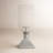   Aluminum Metal Pillar Hurricane Lamp-24388574-24388575