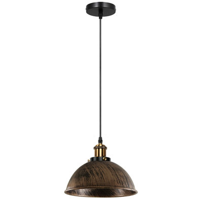 Arroyo 1 - Light Black Dome Pendant