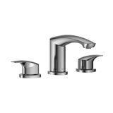 Two Handle Widespread Bathroom Faucet with Drain Assembly