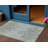3' X 5' Gray Charcoal And Gold Floral Washable Indoor Outdoor Area Rug