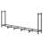 Leizxha 80.04'' W Metal Log Rack