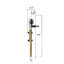 Ensemble de quincaillerie de porte de grange simple standard N Peace-1219248195
