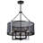 Euclid 5 - Light Dimmable Drum Chandelier