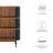 Modway Fortitude Three Tier Display Cabinet