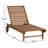Caselli Outdoor Eucalyptus Wood Chaise Lounge