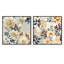 Ensemble de 2 carrés de collage abstraits et botaniques Issa-101853273-101853274