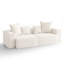 2-Piece Upholstered Corduroy Modular Sectional Sofa  – Fully Compressed, No Assembly Required-1618998670