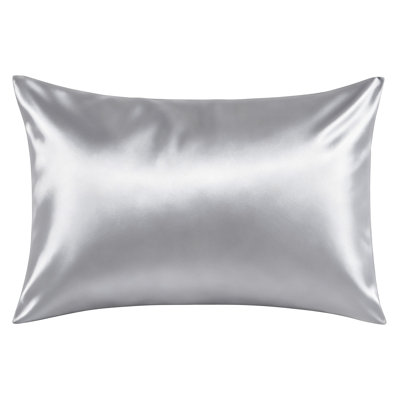 Taie d'oreiller en soie naturelle Zippered