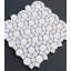 Thassos Mosaic Pattern Seashell Bathroom Wall Tile