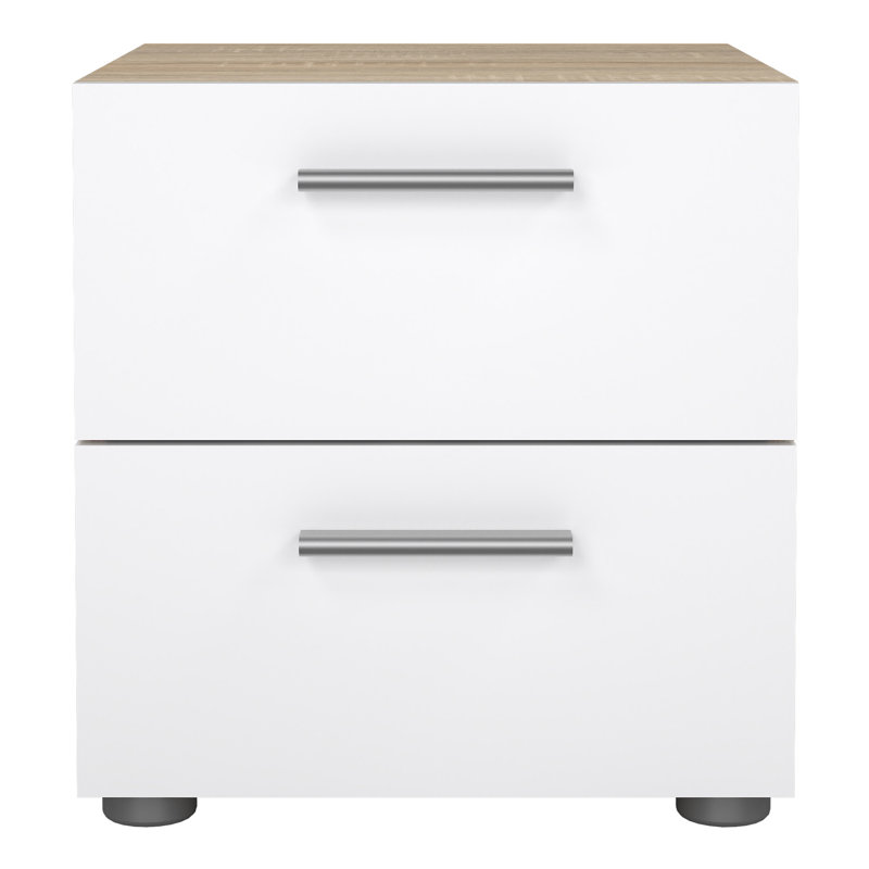Benyard 40cm W Plywood / Laminate Board Bedside Table