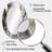 Abstract Shapes And Infinity Lines II - Large Oval Wall Mirror On Metal-150636094