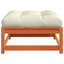 Repose-pieds de patio avec coussin Ophelia & Co.-879597989-879597984