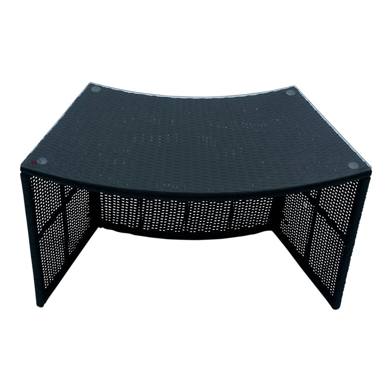 Rectangular Metal Outdoor Bar Table , 114cm cm W 74cm cm D