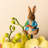 Peter Rabbit Holding a Carrot