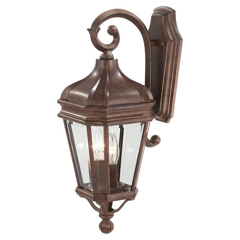 Harrison Wall Light, Vintage Rust
