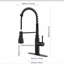 Robinet de cuisine tactile avec douchette extractible-121210031