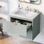 Meuble-lavabo mural moderne à 2 tiroirs-972198861
