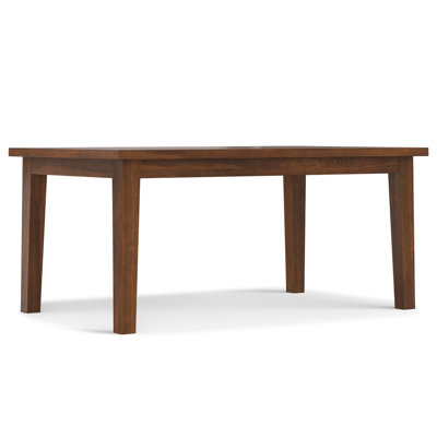 66" Walnut Wood Dining Table